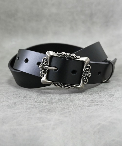 Editors Draw（エディターズドロー）の「デザインバックルベルト（ベルト・メンズ・ブラック・FREE）」の6枚目の写真