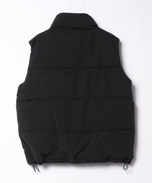 SPINNS（スピンズ）の「ストリート＆ノームコア/フェイクダウンベスト（ダウンベスト・メンズ・ブラック/オフホワイト・L/M）」の10枚目の写真