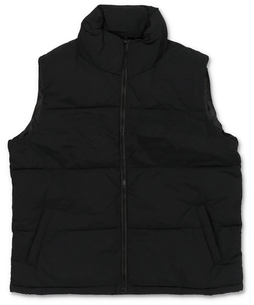 SPINNS（スピンズ）の「ストリート＆ノームコア/フェイクダウンベスト（ダウンベスト・メンズ・ブラック/オフホワイト・L/M）」の14枚目の写真