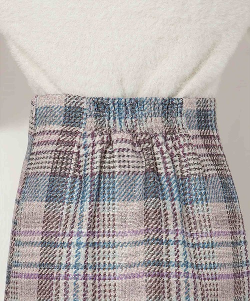 WILLSELECTION（ウィルセレクション）の「ラメツイードミニスカート（スカート・レディース・ブルー系その他/レッド系その他/パープル系その他・SMALL/MEDIUM）」の9枚目の写真