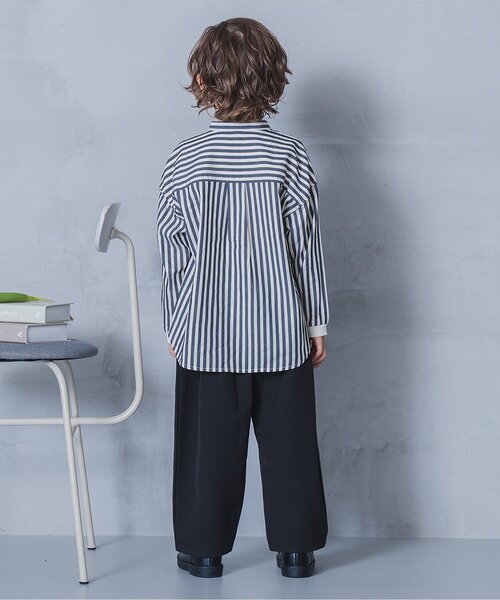 ジュニア対応】タックボリュームパンツ_フォーマル対応_マシン