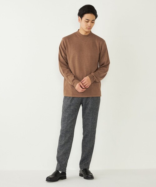 SHIPS Colors(シップス カラーズ)の「SHIPS Colors:セーターフリース イージー スラックス(セットアップ対応可能)(スラックス・メンズ・ネイビー/グレー/ブルー・SMALL/MEDIUM/LARGE/X-LARGE)」の9枚目の写真