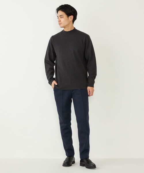 SHIPS Colors(シップス カラーズ)の「SHIPS Colors:セーターフリース イージー スラックス(セットアップ対応可能)(スラックス・メンズ・ネイビー/グレー/ブルー・SMALL/MEDIUM/LARGE/X-LARGE)」の19枚目の写真