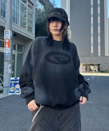 XU | 【Never mind the XU】washing waffle long sleeve / 【ネバーマインド ザ エックスユー】ウォッシングワッフル長袖トップス トレーナー(スウェット)