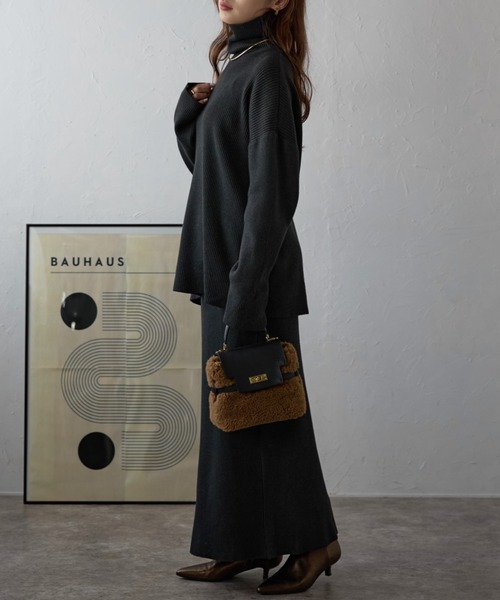 model：158cm 着用サイズ：FREE