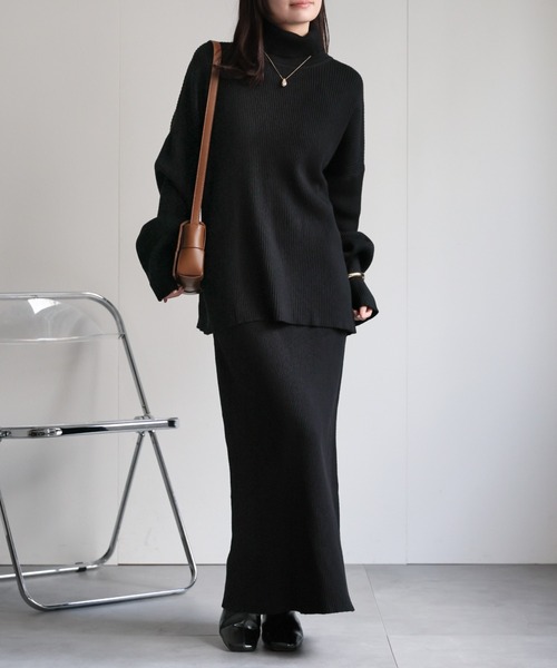model：156cm 着用サイズ：FREE