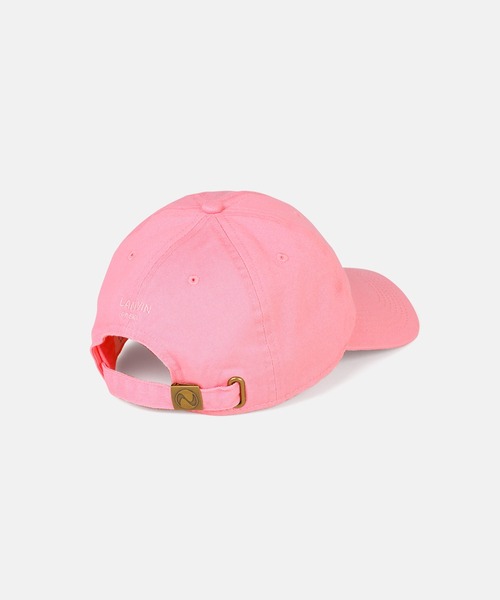 LANVIN en Bleu(ランバンオンブルー)の「【LANVIN en Bleu ESSENTIAL】CORDERIE / "マルグリット” ツイルキャップ(キャップ・メンズ・ライトグリーン/グリーン/ピンク/バーガンディー/ライトピンク/ターコイズブルー・FREE)」の11枚目の写真