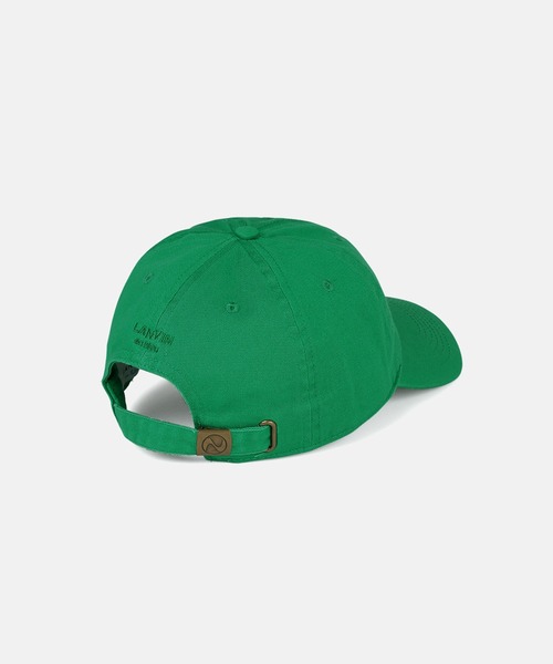 LANVIN en Bleu(ランバンオンブルー)の「【LANVIN en Bleu ESSENTIAL】CORDERIE / "マルグリット” ツイルキャップ(キャップ・メンズ・ライトグリーン/グリーン/ピンク/バーガンディー/ライトピンク/ターコイズブルー・FREE)」の7枚目の写真