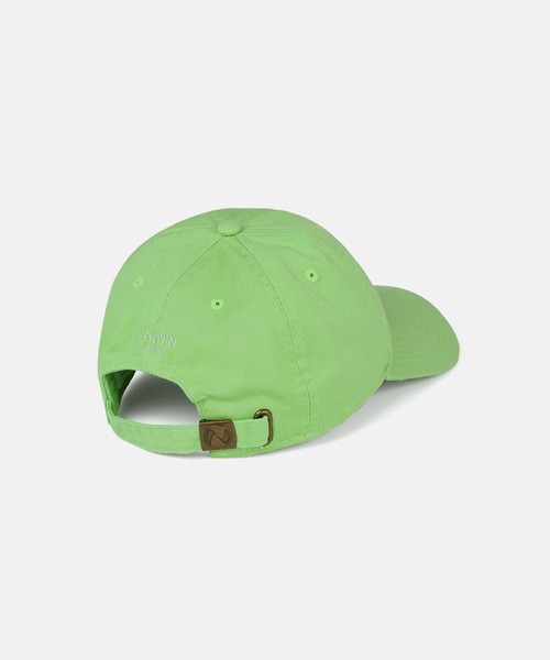 LANVIN en Bleu(ランバンオンブルー)の「【LANVIN en Bleu ESSENTIAL】CORDERIE / "マルグリット” ツイルキャップ(キャップ・メンズ・ライトグリーン/グリーン/ピンク/バーガンディー/ライトピンク/ターコイズブルー・FREE)」の8枚目の写真