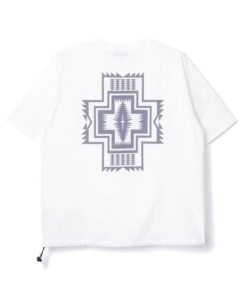 PENDLETON(ペンドルトン)の「PENDLETON/ペンドルトン 半袖Tシャツ バックプリント 吸水速乾 5275-0010(Tシャツ/カットソー・メンズ・ブラック/サックスブルー/ホワイト/ダークグレー・M/L)」の2枚目の写真