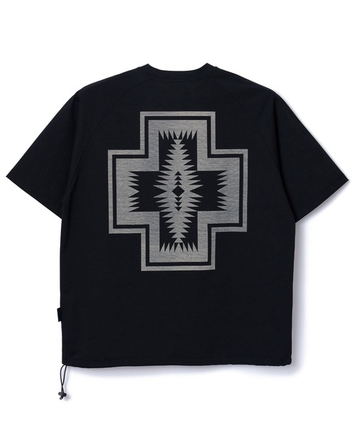 PENDLETON(ペンドルトン)の「PENDLETON/ペンドルトン 半袖Tシャツ バックプリント 吸水速乾 5275-0010(Tシャツ/カットソー・メンズ・ブラック/サックスブルー/ホワイト/ダークグレー・M/L)」の1枚目の写真