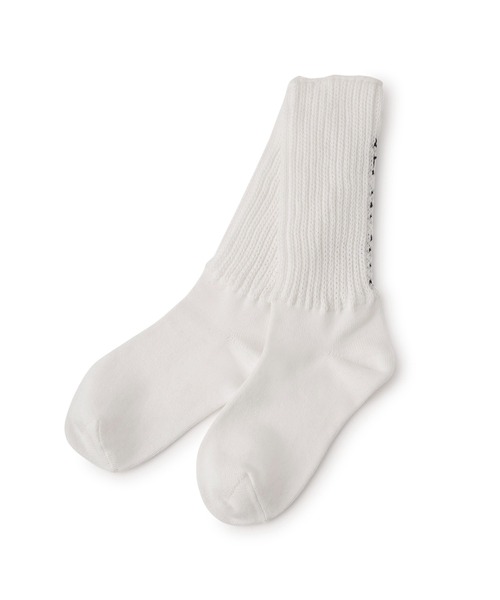 ADAM ET ROPE'（アダムエロペ）の「バルキールーズソックス（ソックス/靴下・レディース・ブラック/オフホワイト・FREE）」の11枚目の写真