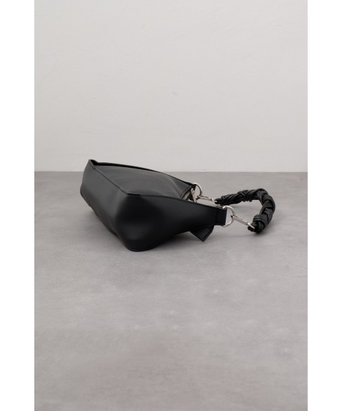 AZUL by moussy（アズールバイマウジー）の「デザインハンドルハンドバッグ（ハンドバッグ・レディース・ブラック/グレイッシュベージュ・FREE）」の7枚目の写真