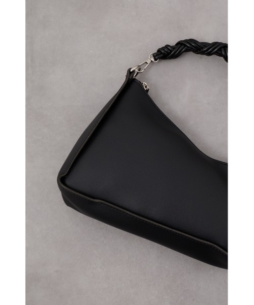 AZUL by moussy（アズールバイマウジー）の「デザインハンドルハンドバッグ（ハンドバッグ・レディース・ブラック/グレイッシュベージュ・FREE）」の9枚目の写真