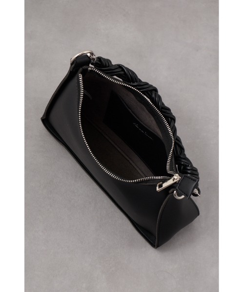 AZUL by moussy（アズールバイマウジー）の「デザインハンドルハンドバッグ（ハンドバッグ・レディース・ブラック/グレイッシュベージュ・FREE）」の11枚目の写真