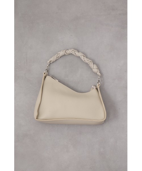 AZUL by moussy（アズールバイマウジー）の「デザインハンドルハンドバッグ（ハンドバッグ・レディース・ブラック/グレイッシュベージュ・FREE）」の14枚目の写真