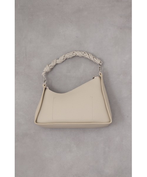 AZUL by moussy（アズールバイマウジー）の「デザインハンドルハンドバッグ（ハンドバッグ・レディース・ブラック/グレイッシュベージュ・FREE）」の17枚目の写真