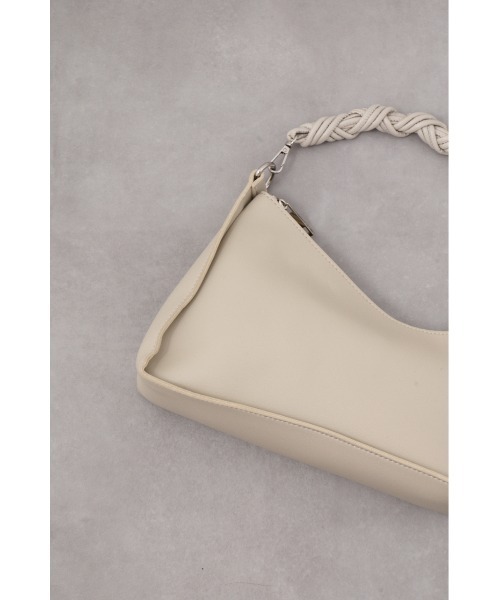 AZUL by moussy（アズールバイマウジー）の「デザインハンドルハンドバッグ（ハンドバッグ・レディース・ブラック/グレイッシュベージュ・FREE）」の18枚目の写真
