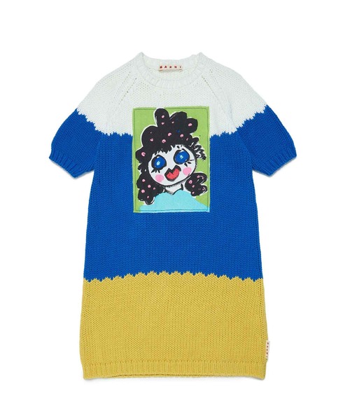 MARNI(マルニ)の「MARNI(マルニ)Kids & Junior グラフィック半袖ワンピース(ワンピース・キッズ・ライトピンク/ブルー系その他・14Y/10Y/12Y)」の2枚目の写真