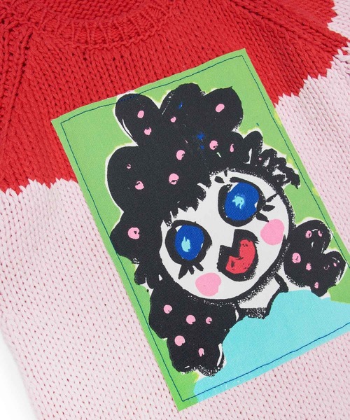 MARNI(マルニ)の「MARNI(マルニ)Kids & Junior グラフィック半袖ワンピース(ワンピース・キッズ・ライトピンク/ブルー系その他・14Y/10Y/12Y)」の6枚目の写真