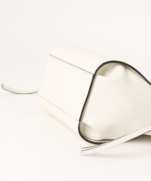 LORISTELLA（ロリステッラ）の「【LORISTELLA】レザーミニトートバッグ(Q56504)（トートバッグ・レディース・ブラウン/アイボリー/ダークブラウン/ブラック・ALL）」の6枚目の写真