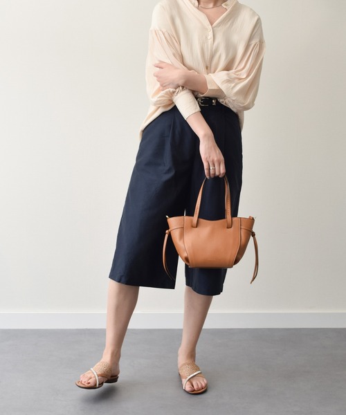 LORISTELLA】レザーミニトートバッグ(Q56504)（トートバッグ