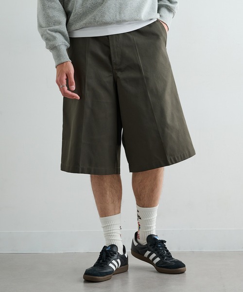 セール】【Dickies】TCツイル/デニムハーフパンツ ショーツ 5222-8400