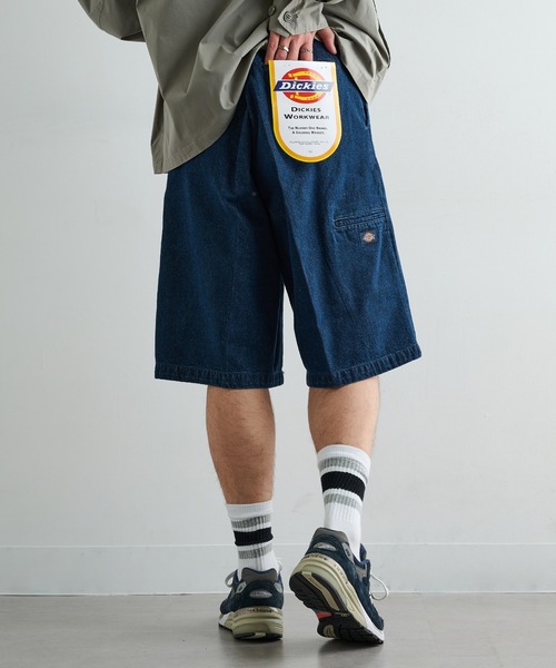 セール】【Dickies】TCツイル/デニムハーフパンツ ショーツ 5222-8400