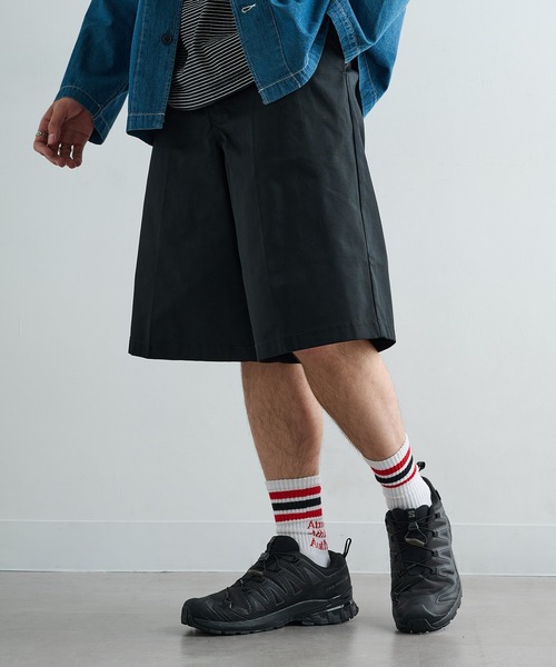Dickies(ディッキーズ)の「【Dickies】TCツイル/デニムハーフパンツ ショーツ 5222-8400(その他パンツ・メンズ・チャコールグレー/カーキ/ブラック/ブラック系その他2/ベージュ/インディゴブルー・M/L/LL/S)」の13枚目の写真