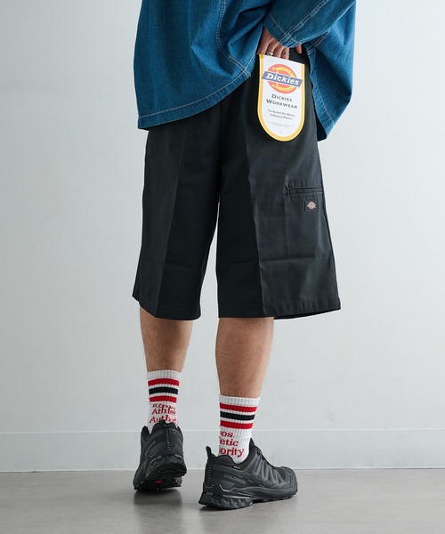 Dickies(ディッキーズ)の「【Dickies】TCツイル/デニムハーフパンツ ショーツ 5222-8400(その他パンツ・メンズ・チャコールグレー/カーキ/ブラック/ブラック系その他2/ベージュ/インディゴブルー・M/L/LL/S)」の14枚目の写真