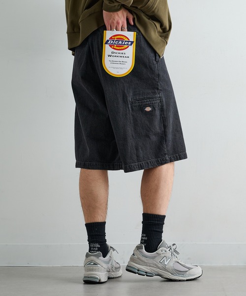 Dickies(ディッキーズ)の「【Dickies】TCツイル/デニムハーフパンツ ショーツ 5222-8400(その他パンツ・メンズ・チャコールグレー/カーキ/ブラック/ブラック系その他2/ベージュ/インディゴブルー・M/L/LL/S)」の19枚目の写真