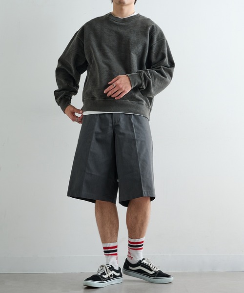 Dickies(ディッキーズ)の「【Dickies】TCツイル/デニムハーフパンツ ショーツ 5222-8400(その他パンツ・メンズ・チャコールグレー/カーキ/ブラック/ブラック系その他2/ベージュ/インディゴブルー・M/L/LL/S)」の10枚目の写真