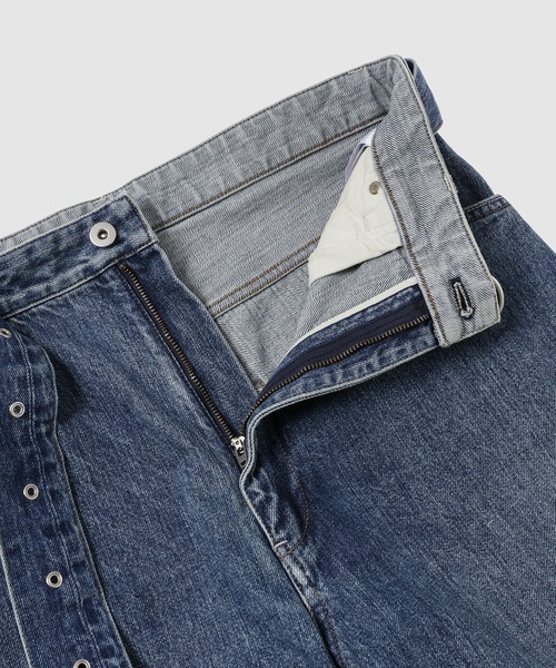 JIL SANDER（ジルサンダー）の「DENIM TROUSER 67 BELTED（デニムパンツ・メンズ・ライトブルー・29）」の3枚目の写真