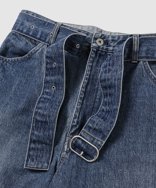 JIL SANDER（ジルサンダー）の「DENIM TROUSER 67 BELTED（デニムパンツ・メンズ・ライトブルー・29）」の4枚目の写真