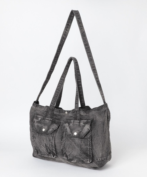HARE（ハレ）の「2WAYデニムBAG(HARE)（ショルダーバッグ・メンズ・ブラック・FREE）」の20枚目の写真