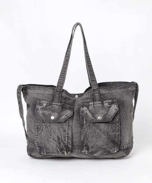 HARE（ハレ）の「2WAYデニムBAG(HARE)（ショルダーバッグ・メンズ・ブラック・FREE）」の4枚目の写真