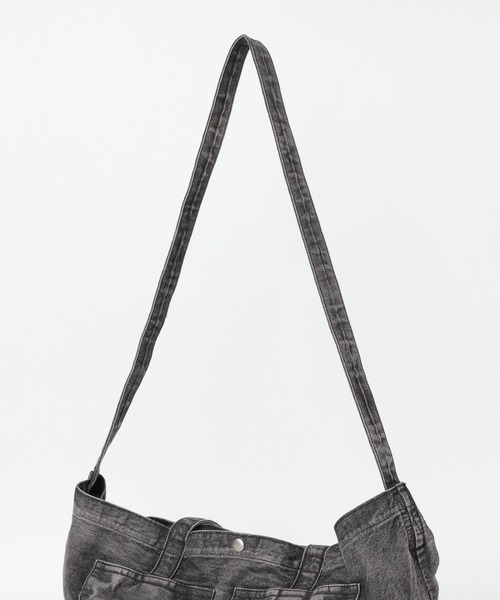 HARE（ハレ）の「2WAYデニムBAG(HARE)（ショルダーバッグ・メンズ・ブラック・FREE）」の8枚目の写真