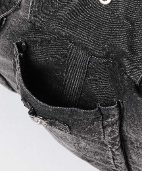HARE（ハレ）の「2WAYデニムBAG(HARE)（ショルダーバッグ・メンズ・ブラック・FREE）」の11枚目の写真
