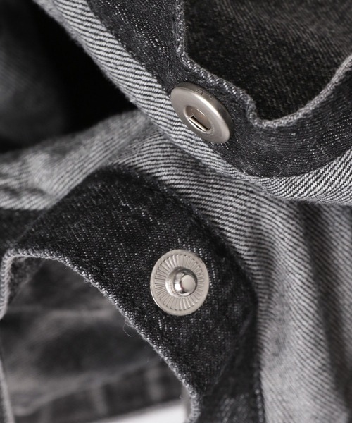 HARE（ハレ）の「2WAYデニムBAG(HARE)（ショルダーバッグ・メンズ・ブラック・FREE）」の12枚目の写真