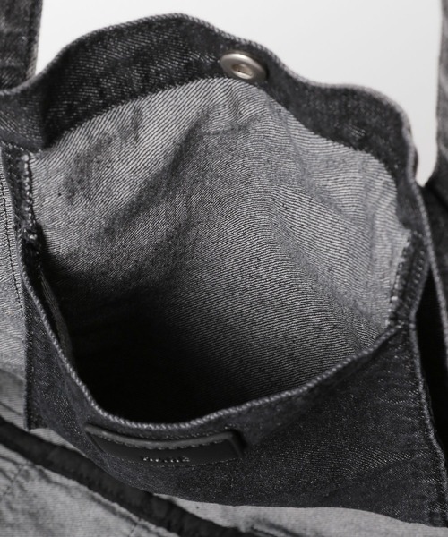 HARE（ハレ）の「2WAYデニムBAG(HARE)（ショルダーバッグ・メンズ・ブラック・FREE）」の14枚目の写真