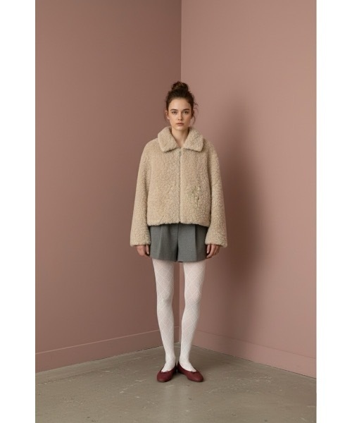 SALTMINT（ソルトミント）の「《韓国ファッション》poodle fur jacket