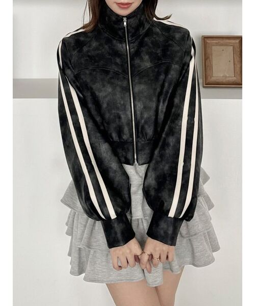 dazzlin(ダズリン)の「フリルミニスカートⅢ(スカート・レディース・グレー/オフホワイト・SMALL/MEDIUM)」の8枚目の写真