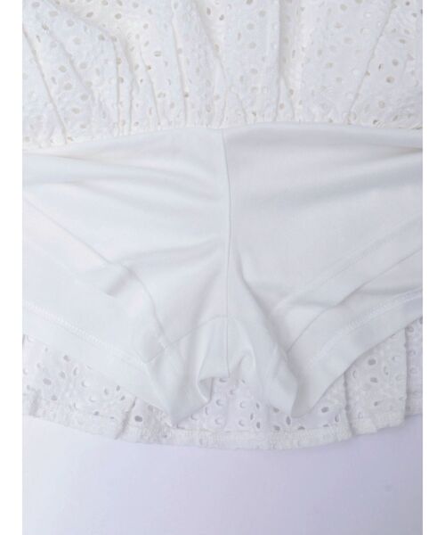 dazzlin(ダズリン)の「フリルミニスカートⅢ(スカート・レディース・グレー/オフホワイト・SMALL/MEDIUM)」の11枚目の写真