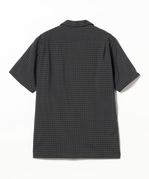 BEAMS PLUS(ビームスプラス)の「ウォッシャブル ウール チェック オープンカラー シャツ(シャツ/ブラウス・メンズ・グリーン/ブルー・M/S/L)」の12枚目の写真