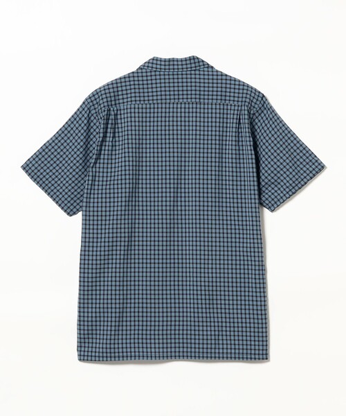 BEAMS PLUS(ビームスプラス)の「ウォッシャブル ウール チェック オープンカラー シャツ(シャツ/ブラウス・メンズ・グリーン/ブルー・M/S/L)」の17枚目の写真