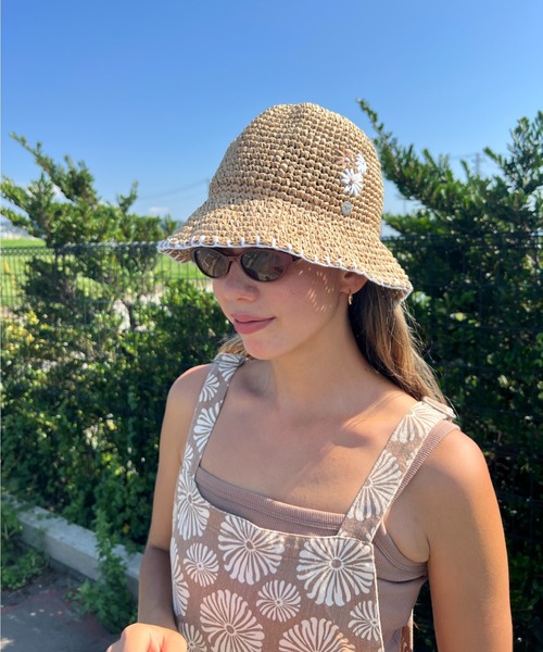 ROXY（ロキシー）の「SWEET NOTE PRINTED /ロキシー総柄サロペット（サロペット/オーバーオール・レディース・ブラウン・SMALL/MEDIUM/LARGE）」の7枚目の写真