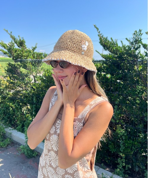 ROXY（ロキシー）の「SWEET NOTE PRINTED /ロキシー総柄サロペット（サロペット/オーバーオール・レディース・ブラウン・SMALL/MEDIUM/LARGE）」の8枚目の写真