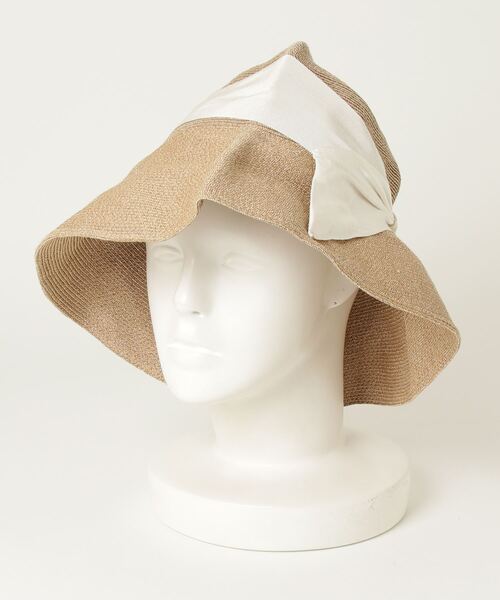セール/ブランド古着】リボンストローハット（ハット）｜Athena