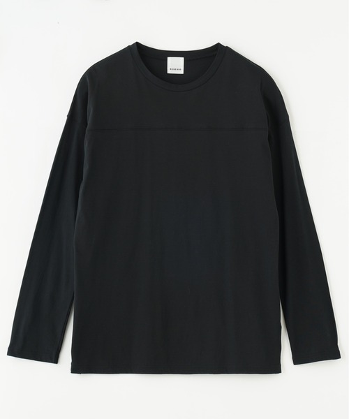 ROSE BUD(ローズバッド)の「ベーシックロングTシャツ(Tシャツ/カットソー・レディース・ブラック/ピンク/ホワイト・ONE SIZE)」の1枚目の写真