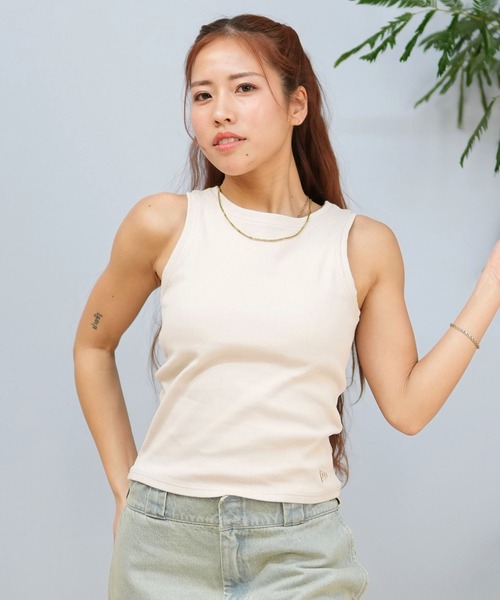 トップス eri923 NEW ERA/ニューエラ カップ付き/リブタンクトップ 14391909/14670916